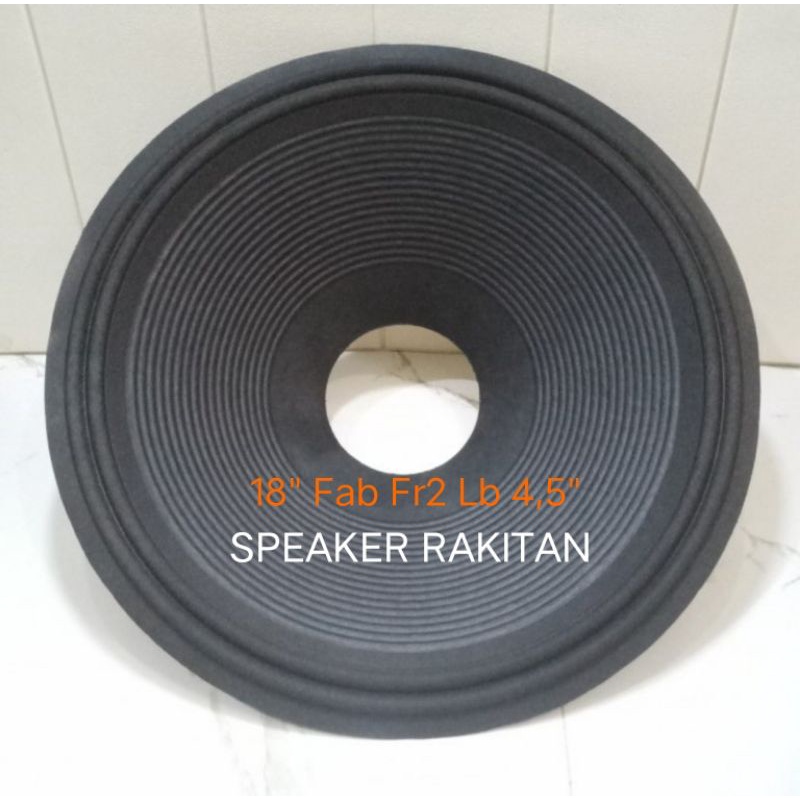 Daun Speaker 18 inch Fabulous Lubang 4,5 inch .2pcs