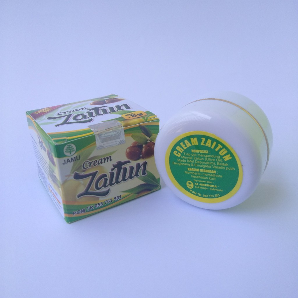 Cream Zaitun Herbal Al Ghuroba Original Shopee Indonesia