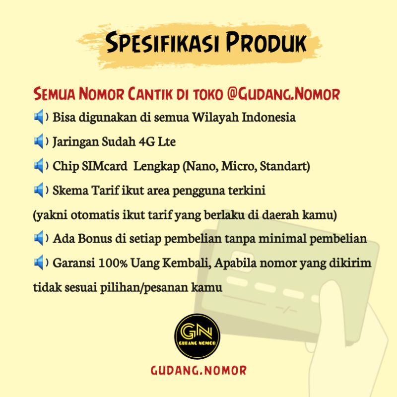 Nomor Cantik Telkomsel Kartu As 4G LTE - Kartu Perdana As Telkomsel Cantik 4G LTE