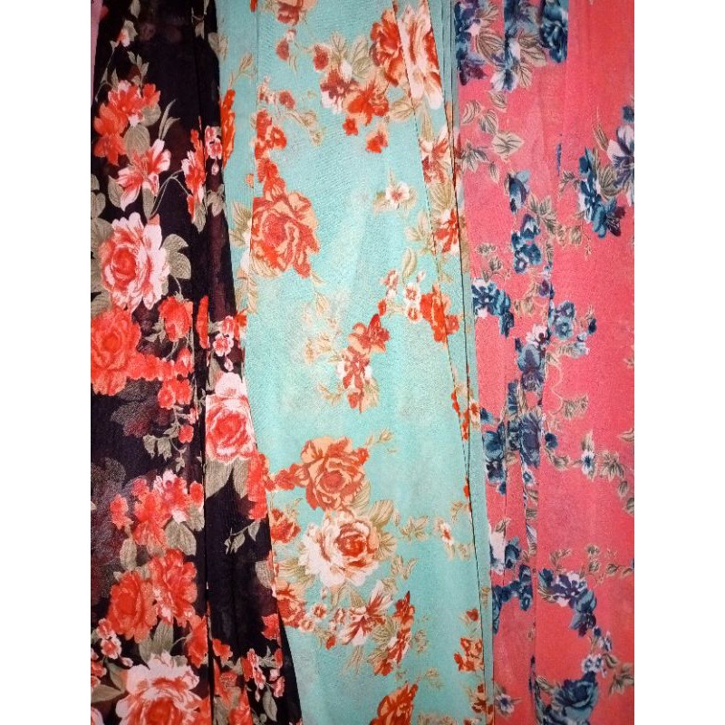 ciffon motif / kain sifon motif / kain siffon motif / ciffon murah / ciffon motif Grade A