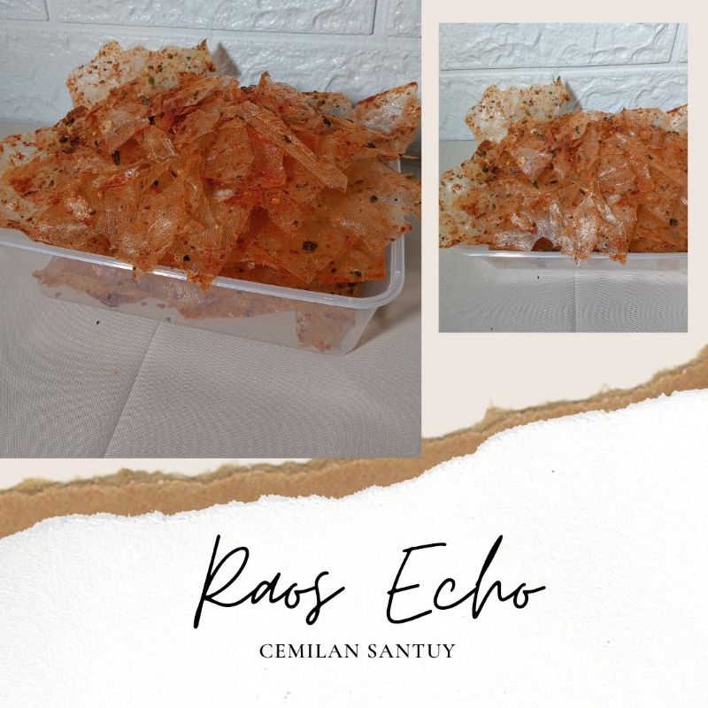 

[Raos echo] cemilan snack kiloan kripik kaca beling kripca bumbu pedas daun jeruk