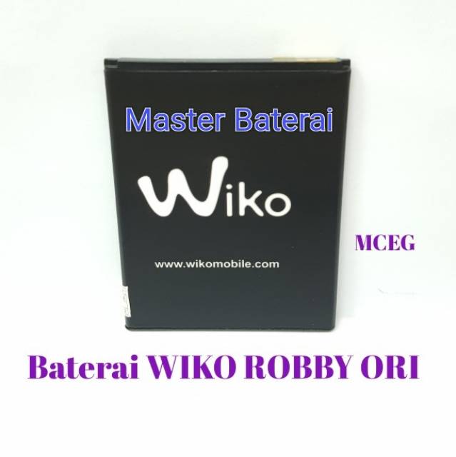 Baterai Wiko Robby Robbi Robi Batrai Wiko Robby Roby ORI