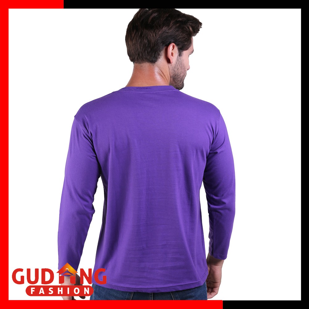 Kaos Pria Casual Polos Lengan Panjang PLS 142