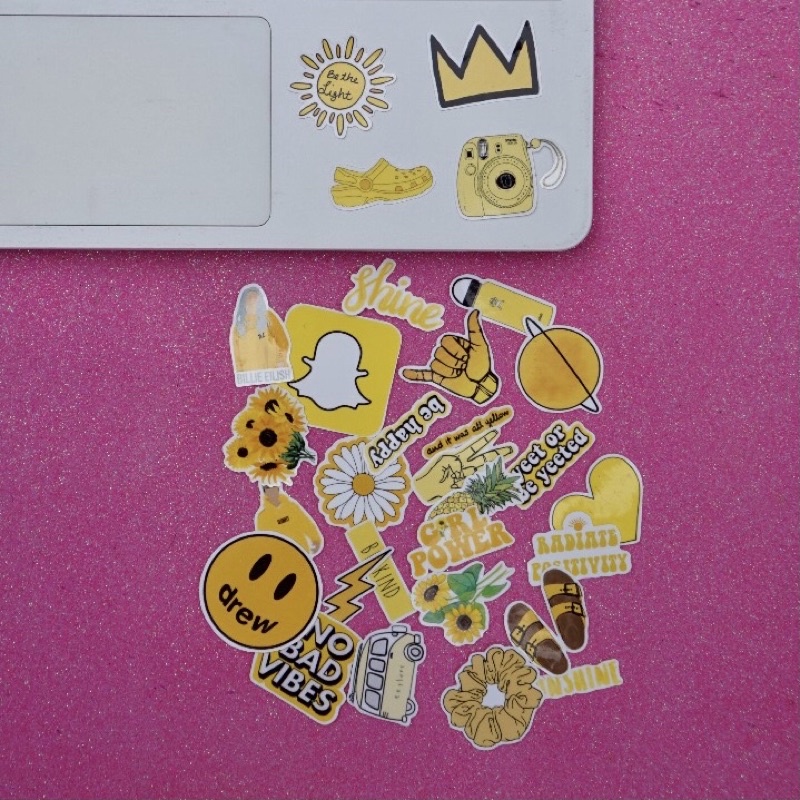 

STICKER TUMBLR “ YELLOW EDITION “