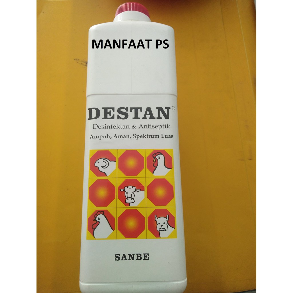 DESTAN 1 liter anti septik dan disinfektan untuk peternakan dll produk