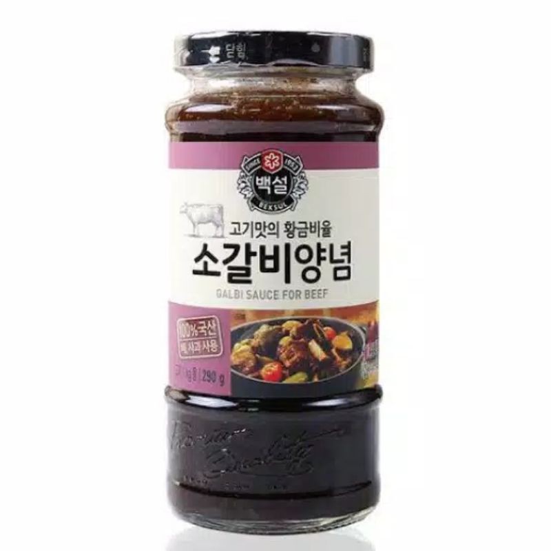 

Kalbi Sauce For Beef(Kalbi Marinande)Saus Marinasi Kalbi BBQ 290gr