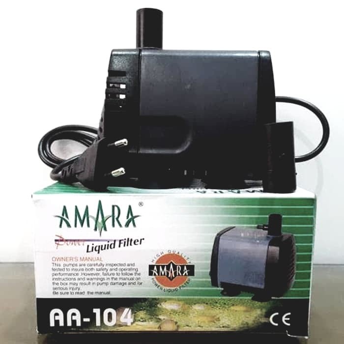 AA 104 AMARA POMPA KOLAM POWER LIQUID FILTER POMPA 40 WATT