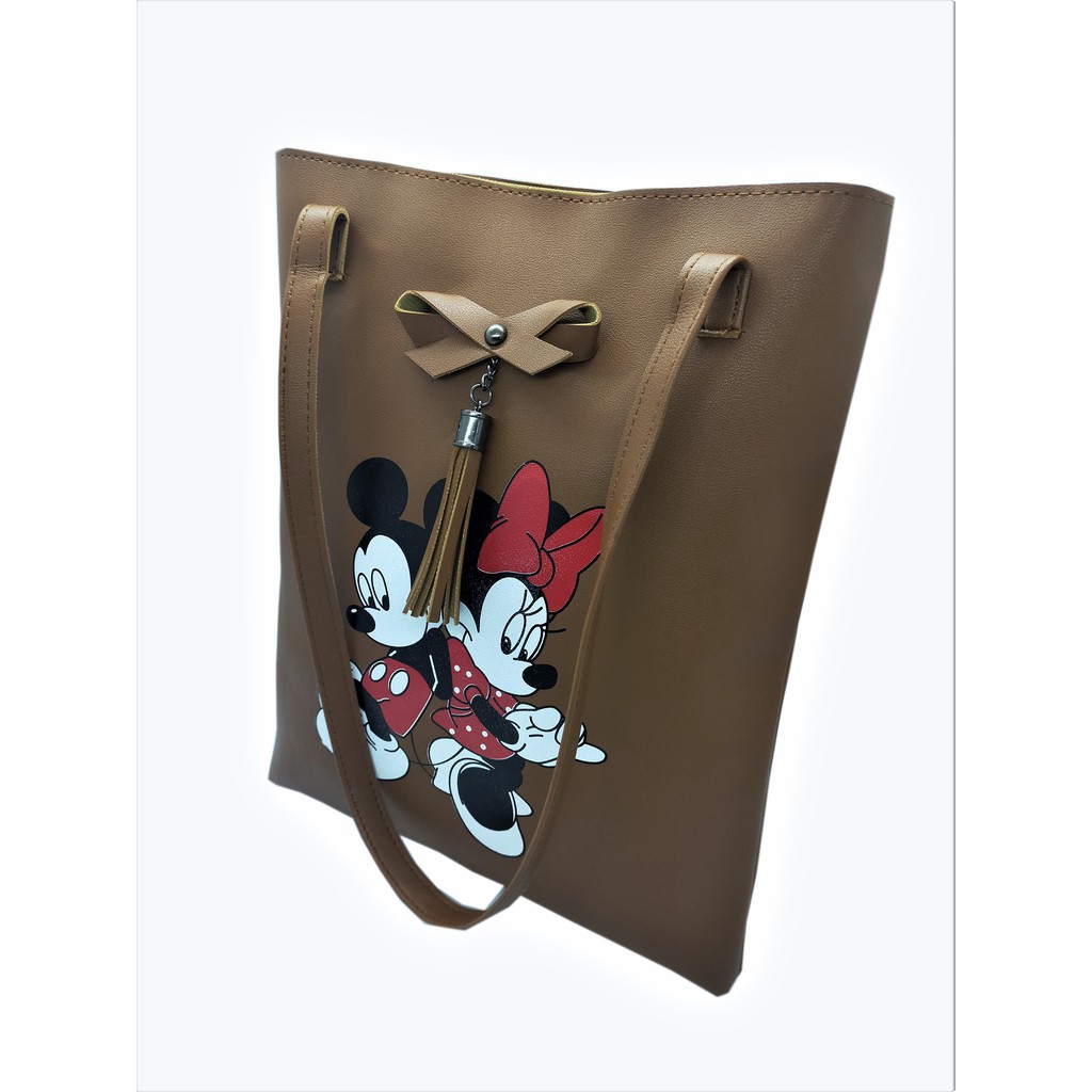 BISOBISI TOTE BAG MINISO MICKEY ISABELLA