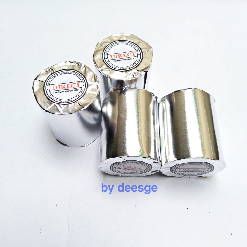 

Kertas Struk Kasir Thermal Uk. 57/58 x 48 mm POS Pembelian 50 Roll