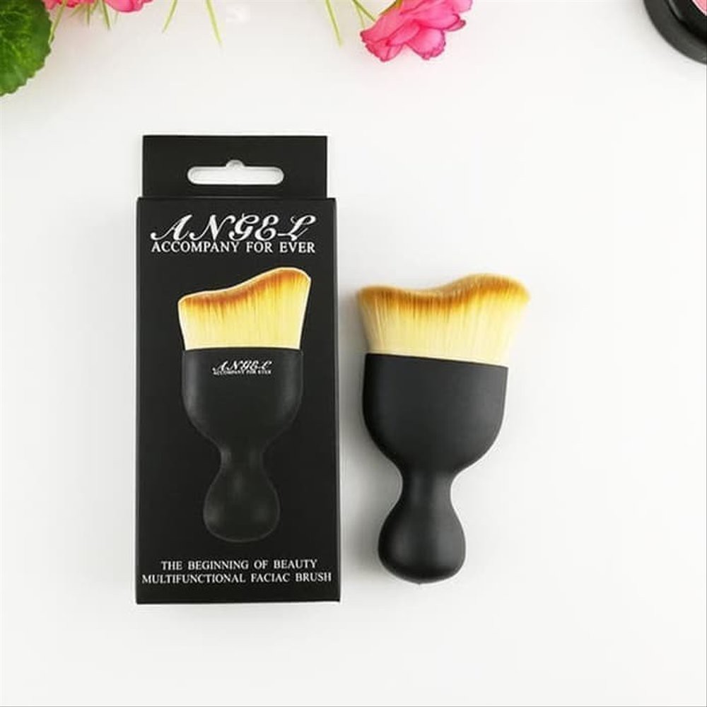 [ORI] ANGEL CURVED BRUSH | NEW YORK BEAUTY MAKE UP EXPERT CHOICE | Kuas Makeup Extra Lembut Halus