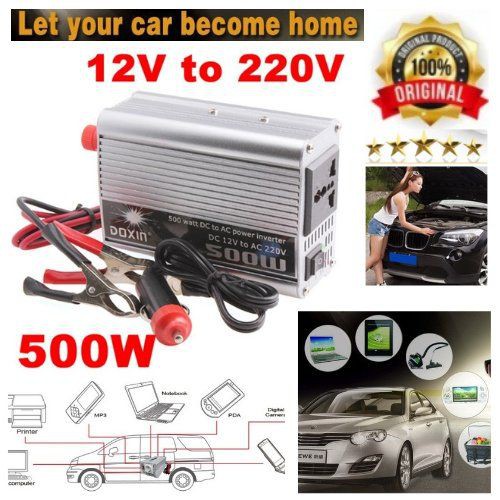 Power Inverter Converter Mobil DC 12v To AC 220V 500Watt OMCI04SV 111