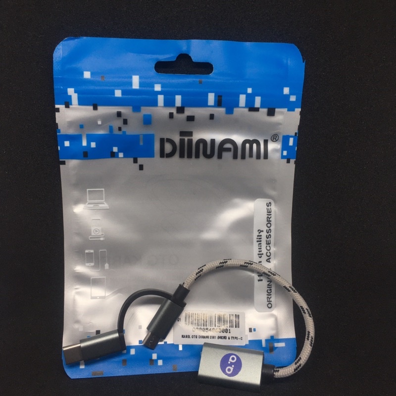 Kabel OTG DIINAMI 2in1 (Micro &amp; Type C)