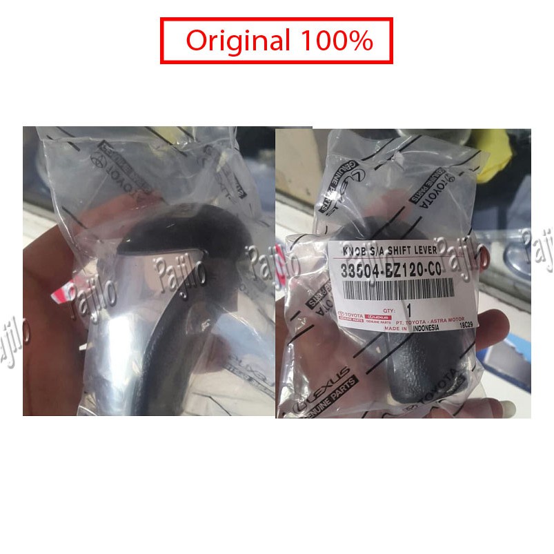 ORI knob knop kepala tongkat Tuas Gigi transmisi Persneling All New Avanza Xenia Veloz Karet Boot Bu