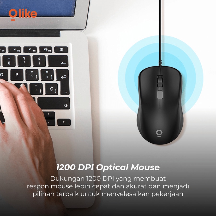 Mouse OLike M1 Black USB