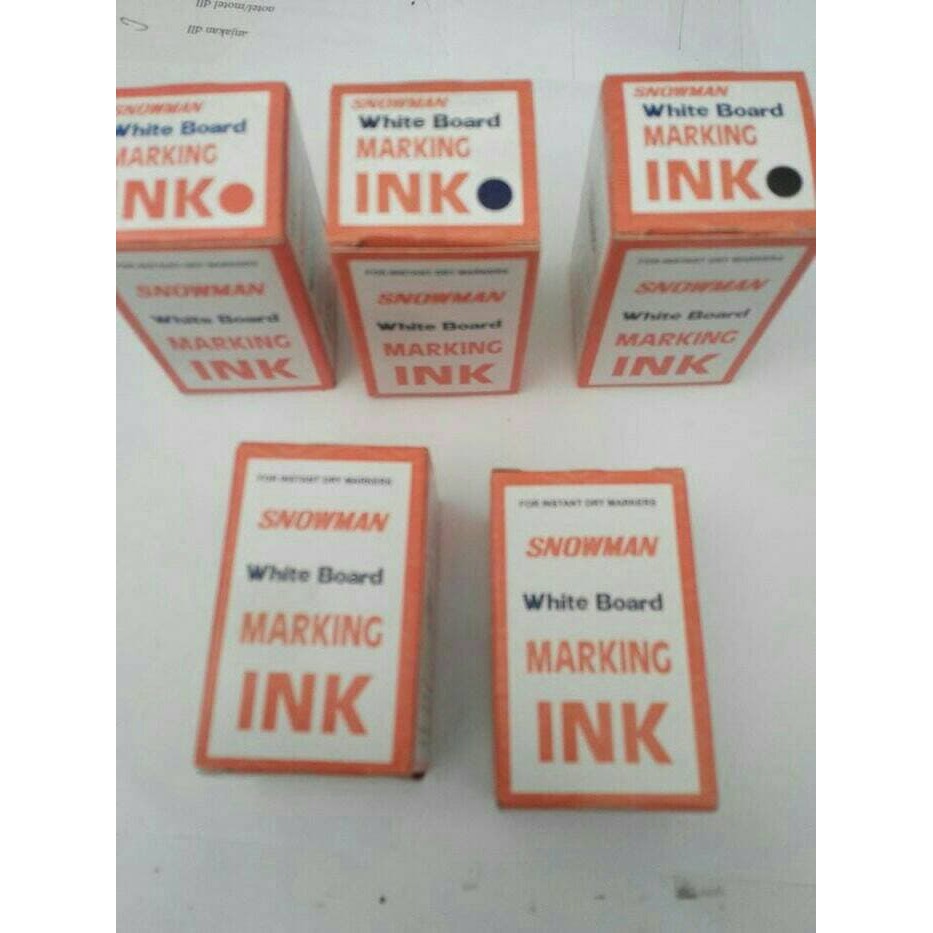 

Jual Snowman refill tinta white board Diskon