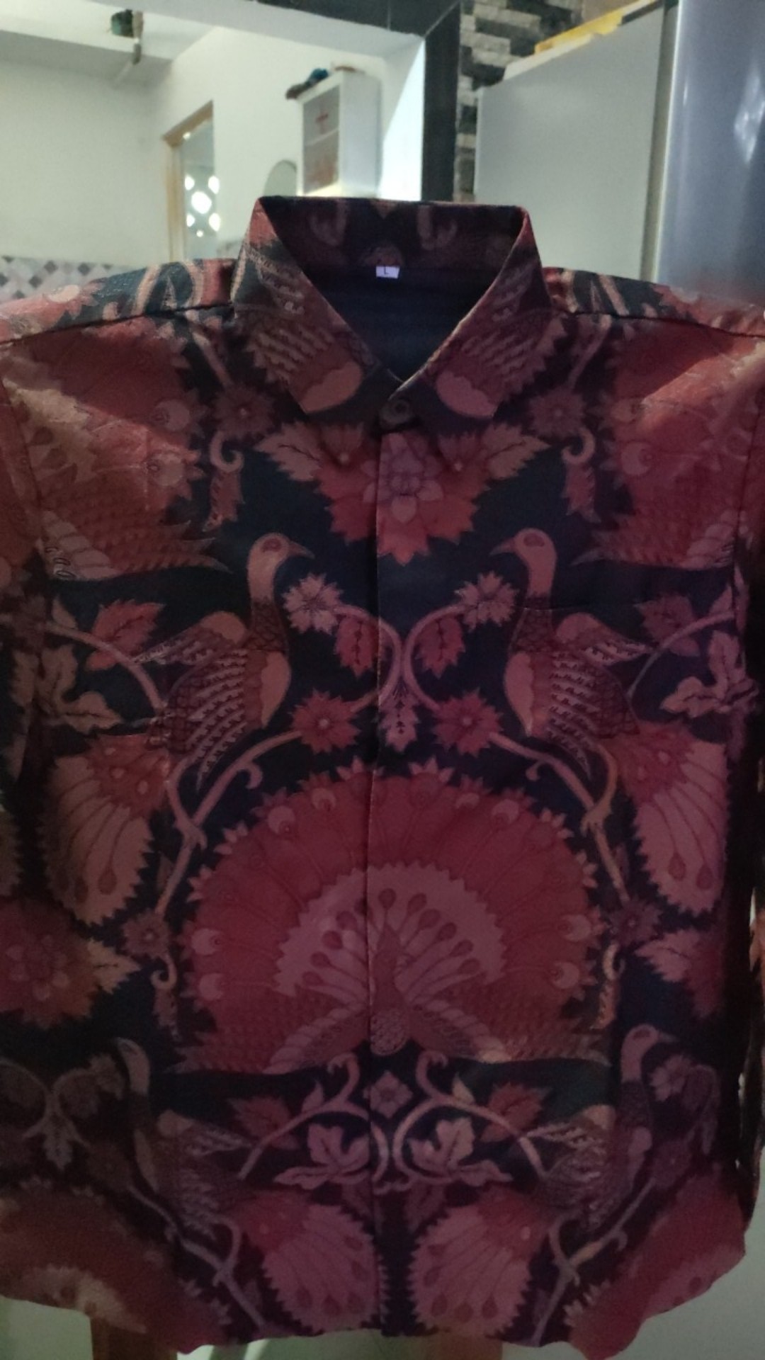 Kemeja Batik Prabu Bahan Dobby Reguler Fit A513