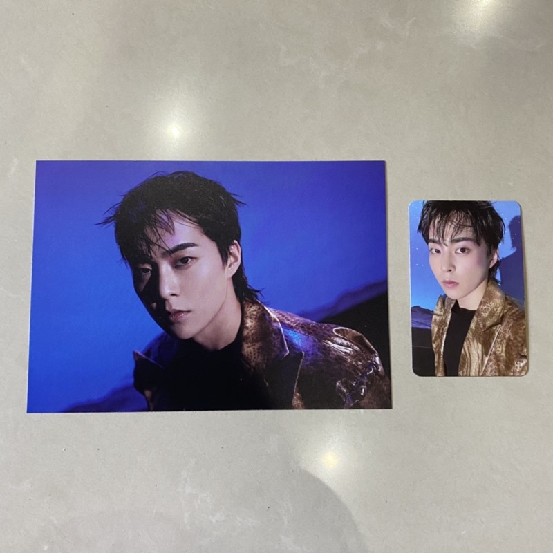 WTS/WTT PHOTOCARD PC XIUMIN EXO OFFICIAL DON’T FIGHT THE FEELING DFTF POSTCARD PHOTOBOOK 1 VER. PB 1