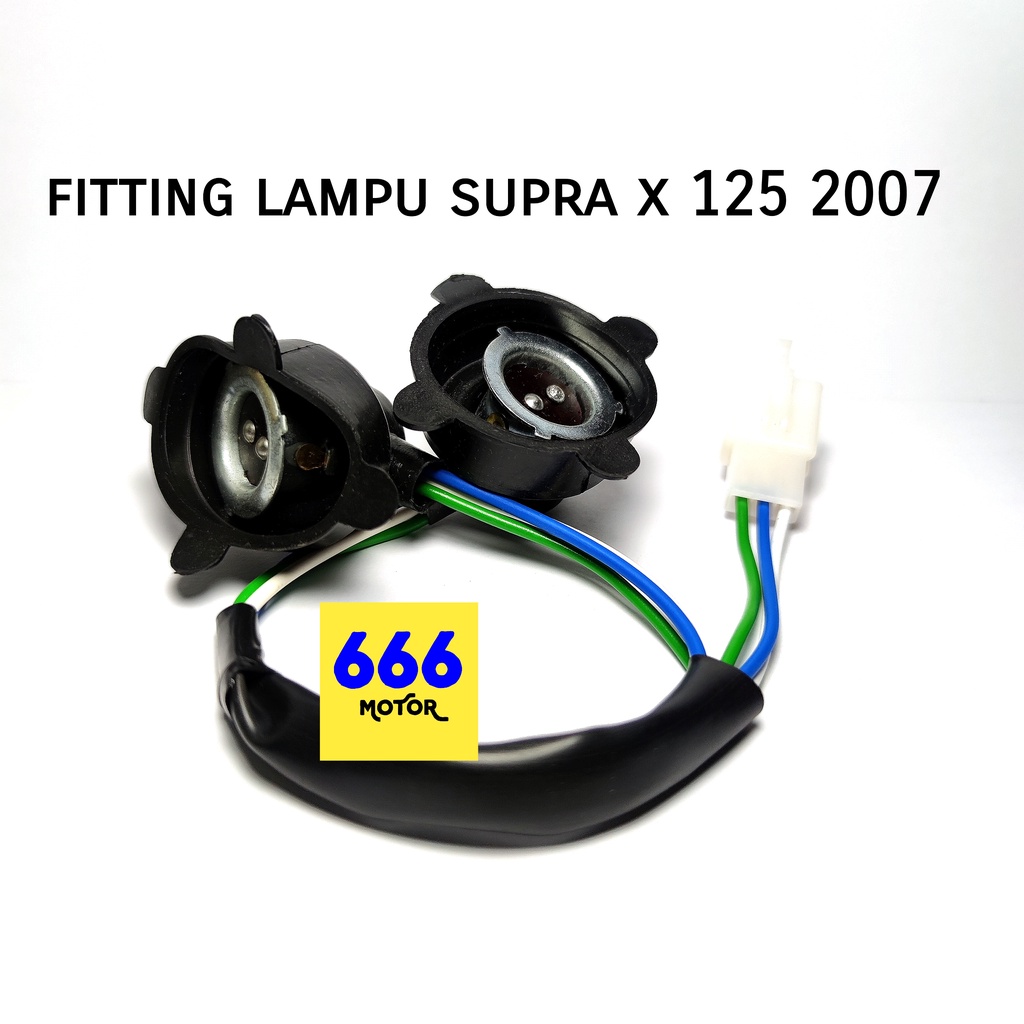 FITTING LAMPU COB LAMPU SUPRA X 125 2007