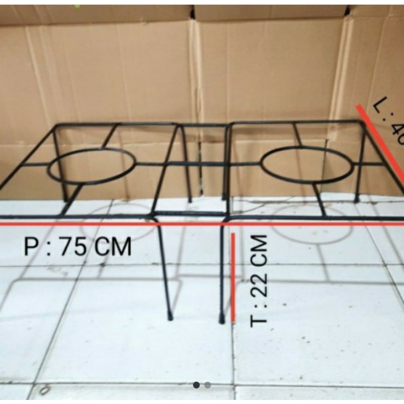 KAKI TATAKAN KOMPOR/TANGKRINGAN PANCI/OVEN KUE DLL