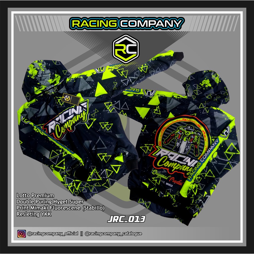 JAKET ORIGINAL RACING COMPANY || Racing Hell || jaket balap