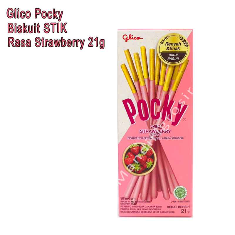 BISKUIT STIK *POCKY STRAWBERRY * RASA STRAWBERRY * 21g