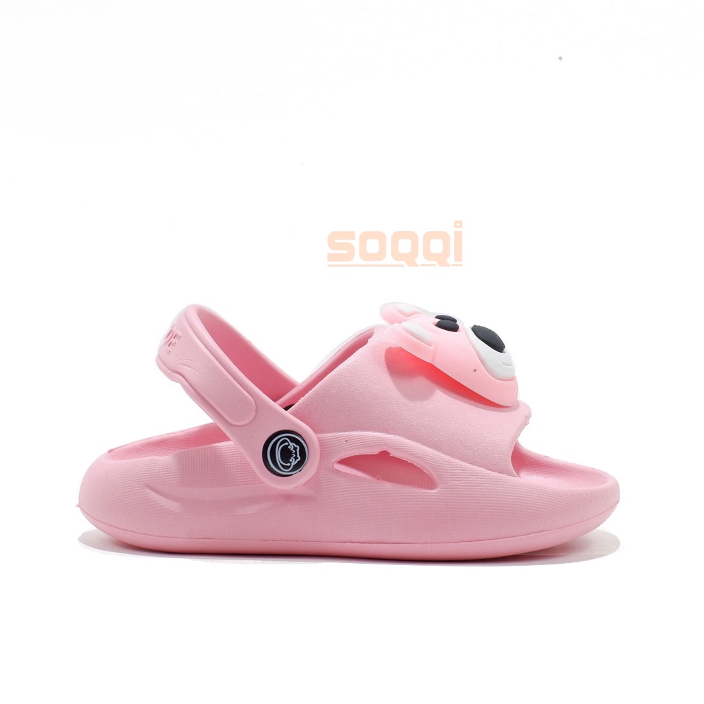 Sandal anak let tali belakang karet import cewek original sendal anak-anak laki perempuan irsoe 307K 1K promo keren cod murah 24-29