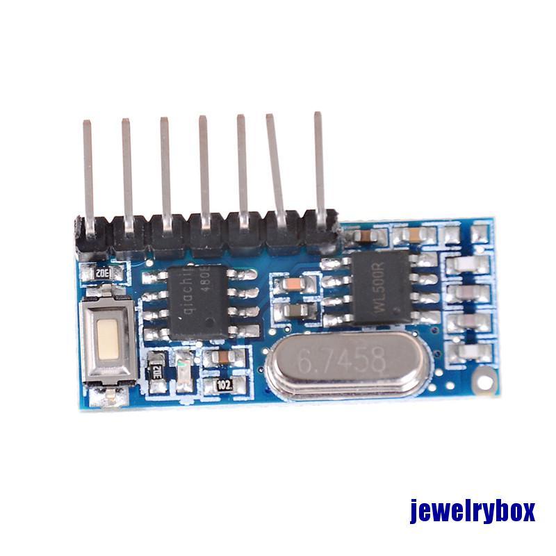 (Jewelrybox) Modul Decoder Receiver Wireless Rf 433mhz 1527