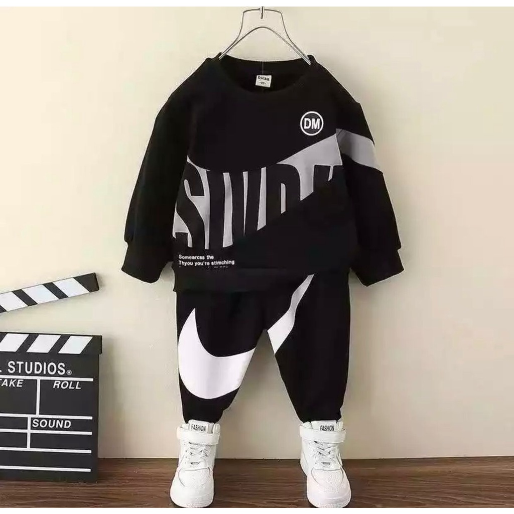 PROMO SETELAN SWEATER JOGER ANAK LAKI LAKI TERBARU/ PAKAIAN ANAK / SET NIKE 1-5 TAHUN