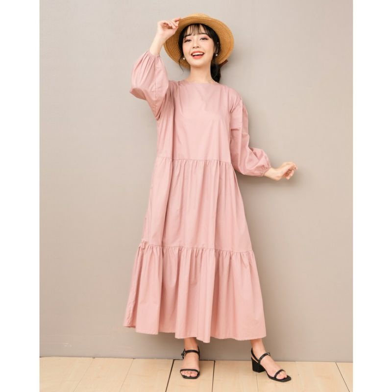 GAMIS RAYON TWILL POLOS / MAXI DRESS