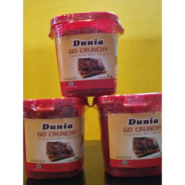 

Selai Cokelat Dunia Go-Crunchy - 1kg