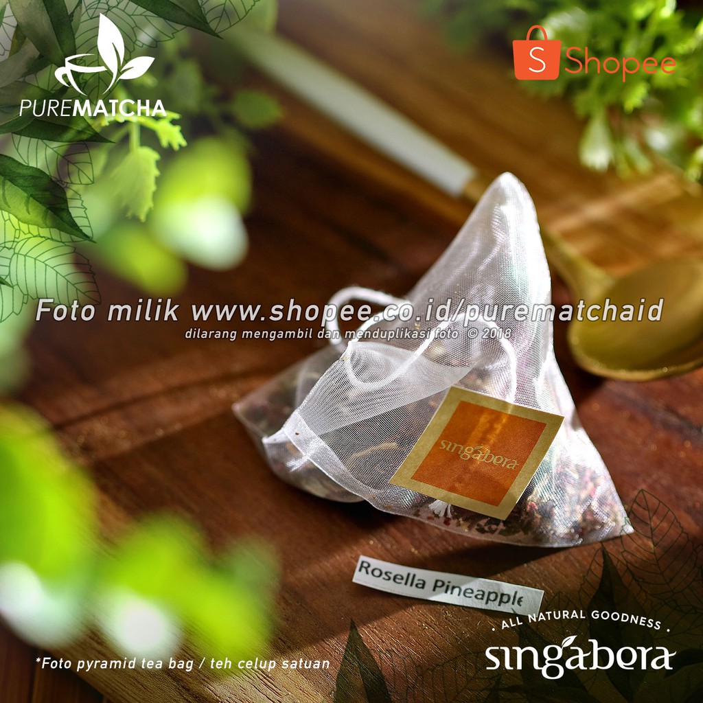 

Singabera Teh Premium Indonesia - Singabera Rosella Pineapple 1tb Indonesian Tea