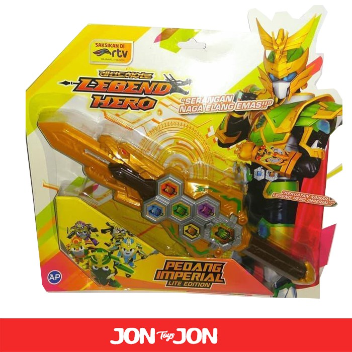 JT16 PEDANG IMPERIAL LEGEND HERO MIKA MAINAN SENJATA PISAU ANAK