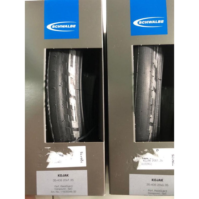 Ban luar sepeda Schwalbe kojak ukuran 20X1.35 406 original for seli foldingbike sepedalipat