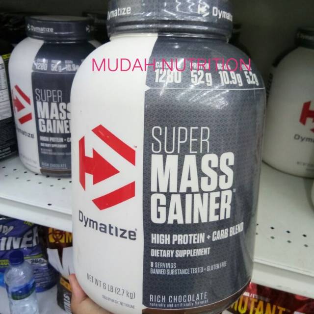 Dymatize SUPER MASS GAINER 6 lbs - Gainer Supermass Dymatize