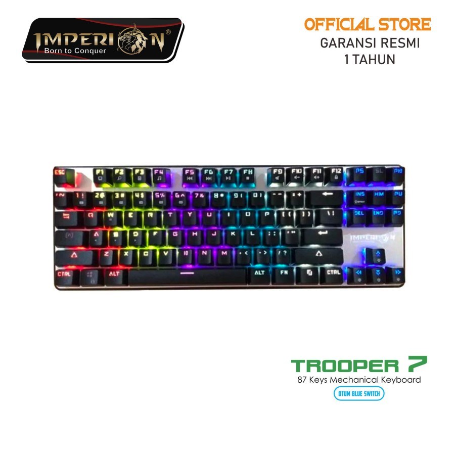 Keyboard Gaming Imperion Trooper 7 KG-M07F Mechanical, RGB