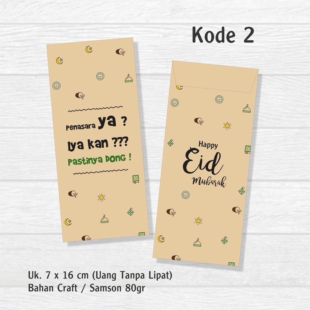 

TEMPAT UANG UNTUK PESANGON IDUL FITRI KERTAS MOTIF RANDOM