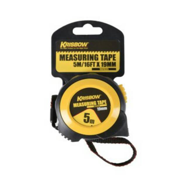 Krisbow Meteran Saku 1 9 Cm X 5 M Meteran Gulung Krisbow 5 Meter Shopee Indonesia