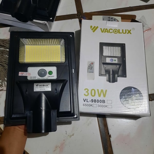 Lampu Jalan PJU LED Solar Cell 30W Panel Surya SOROT 30 WATT SolarCell - 30 w PJU SOLAR