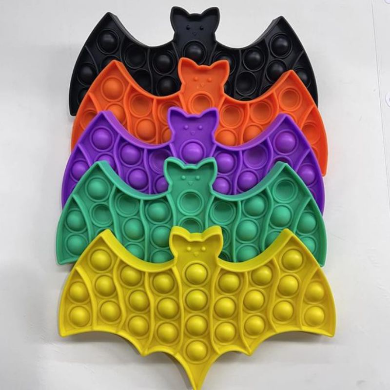 (SANGAT LANGKA EDISI SUPER HEROES) Mainan Anak Fidget Pop It Batman POPIT BATMAN Ready Stock