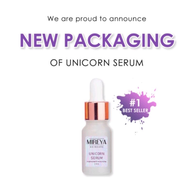 Mireya Unicorn Serum Brightening &amp; Moisturizing 10ml