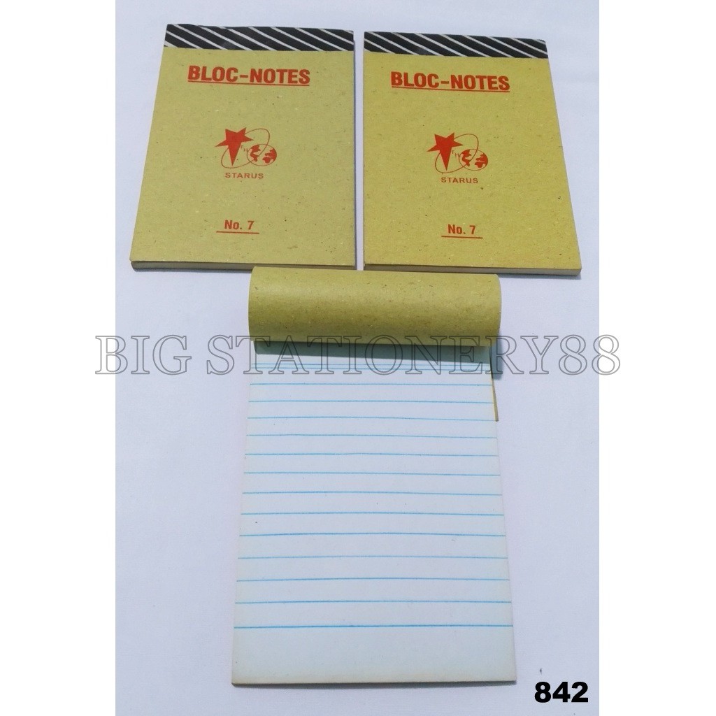 

12 PCS - NOTEBOOK / NOTE BOOK / NOTES NO. 7 GARIS KECIL