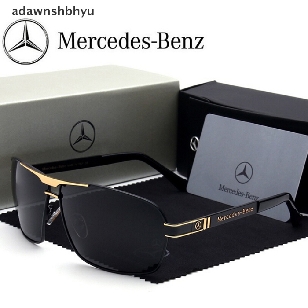 Adawnshbhyu Mercedes Benz Kacamata Fashion Pria Polarized Mirror Classic Metal Eyeglasses