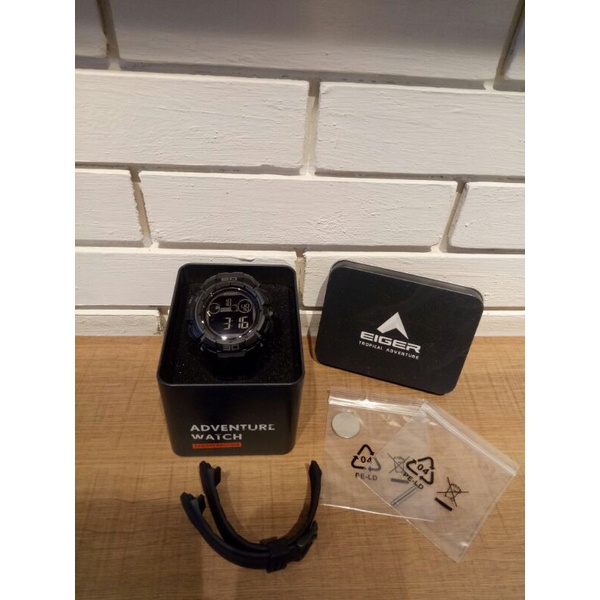 JAM TANGAN DIGITAL EIGER1898 ATACA 4.1 BLACK | JAM TANGAN PRIA