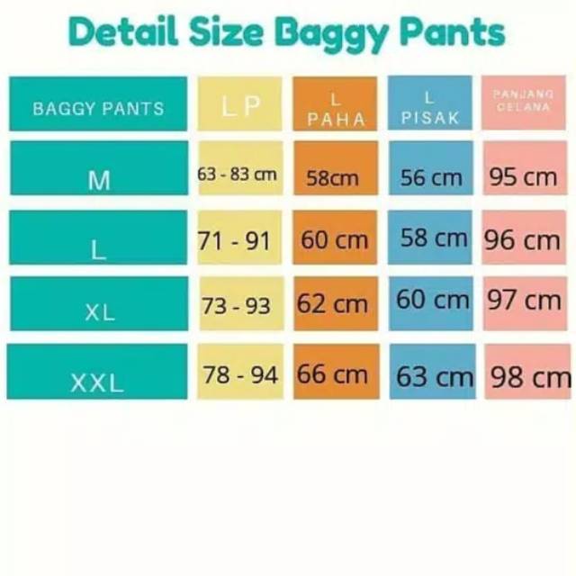 Celana formal wanita baggy pants