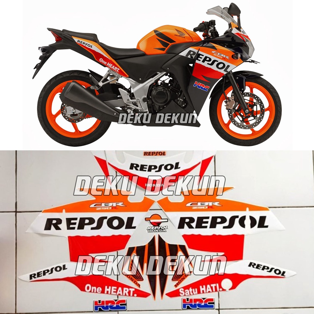 Striping CBR 2012 2013 Cbu Repsol 250R