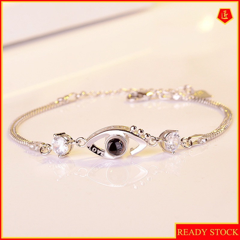 [Ready Stock]Devil's Eye Bracelet Simple Fashion