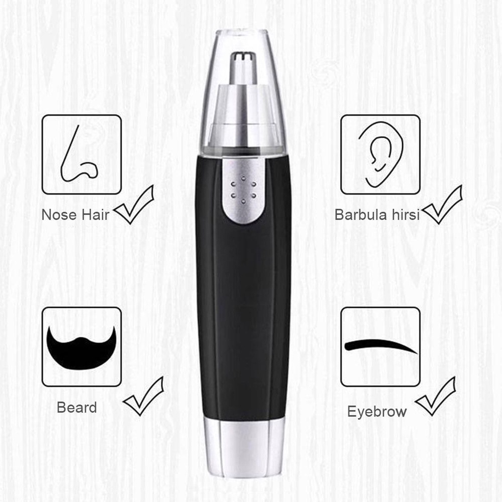 ☛TK☚ R733 Alat Cukur Bulu Hidung Nose Trimmer Pembersih Bulu Hidung Elektrik