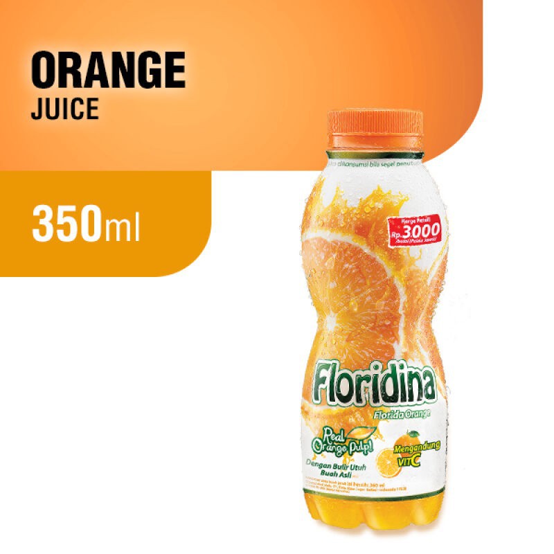 FLORIDINA ORANGE PULP JUICE 350ML