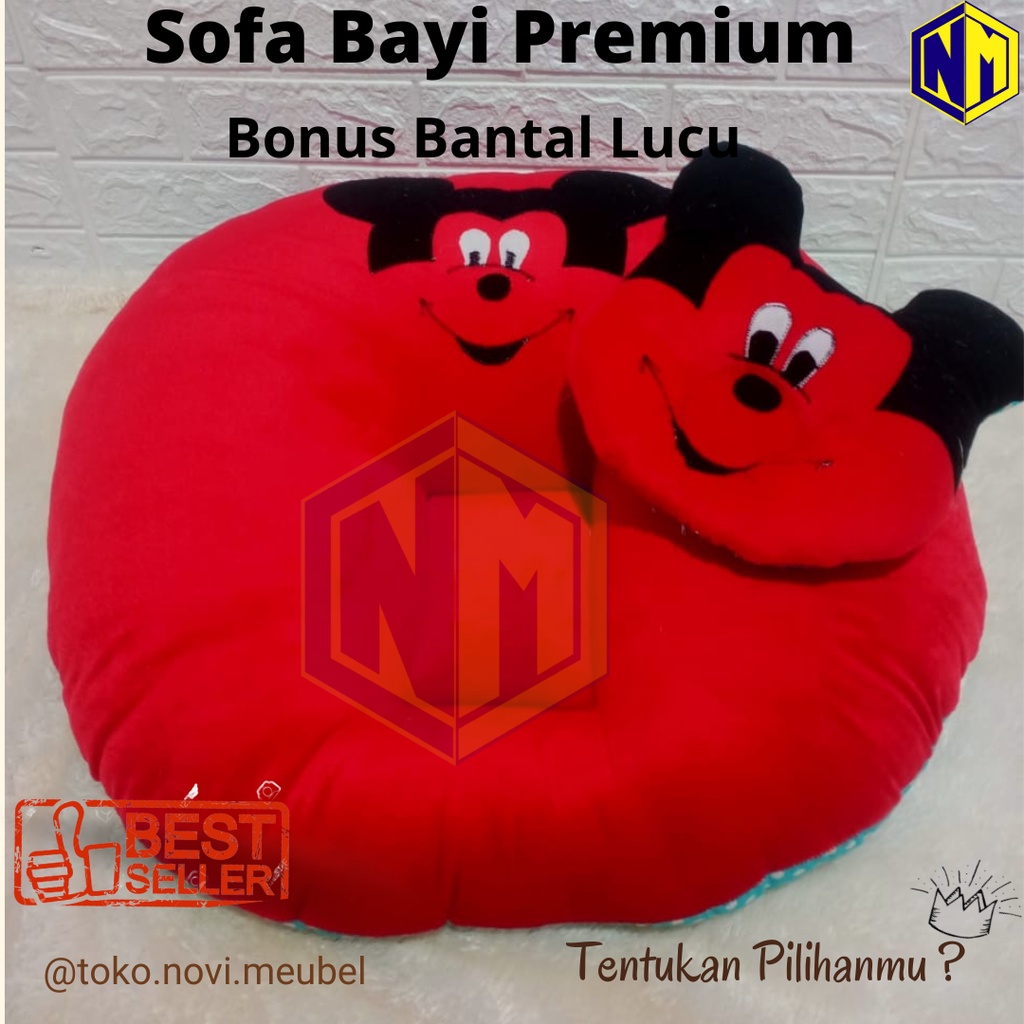 Sofa Bayi / Sofa Bayi Multifungsi / Sofa Bayi Jumbo Premium / Sofa Bayi Full Velboa / Sofa Bayi Imut