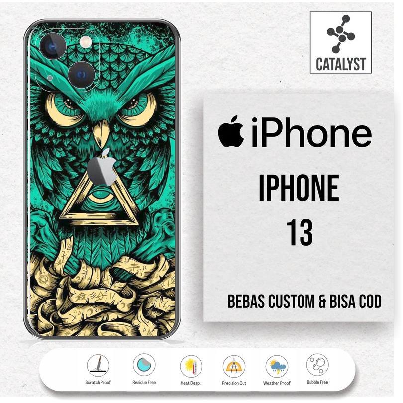 IPHONE 13 GARSKIN - BISA CUSTOM KODE -QKES